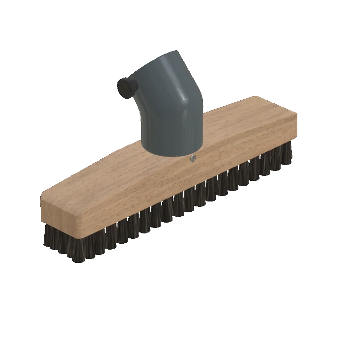 Bürstenmundstück, Holz gerade Bürstenmundstück, Holz gerade