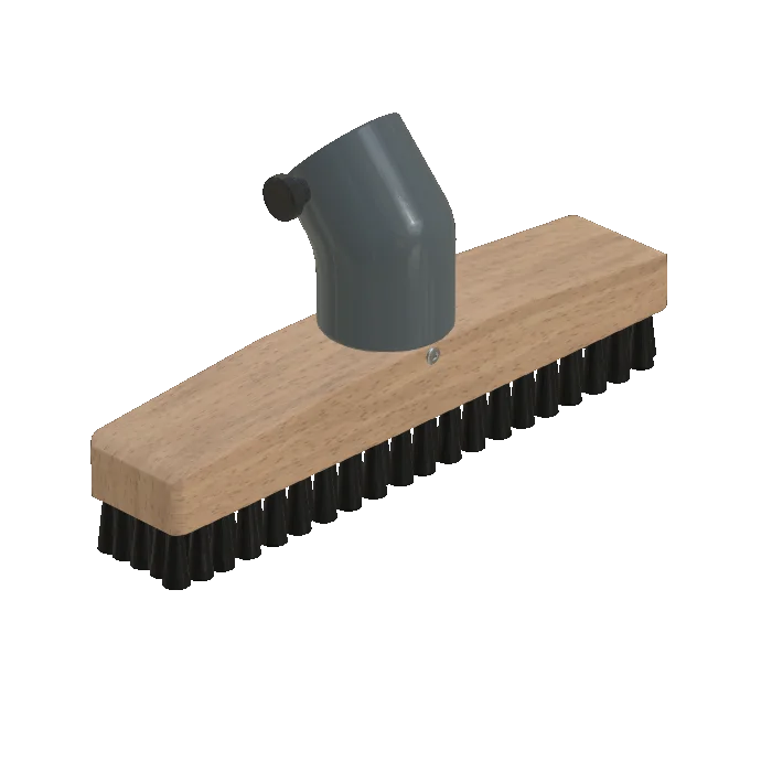 Bürstenmundstück, Holz gerade Bürstenmundstück, Holz gerade